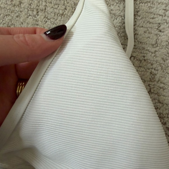 L*Space Ribbed Triangle Bikini Top - Picture 3 of 6